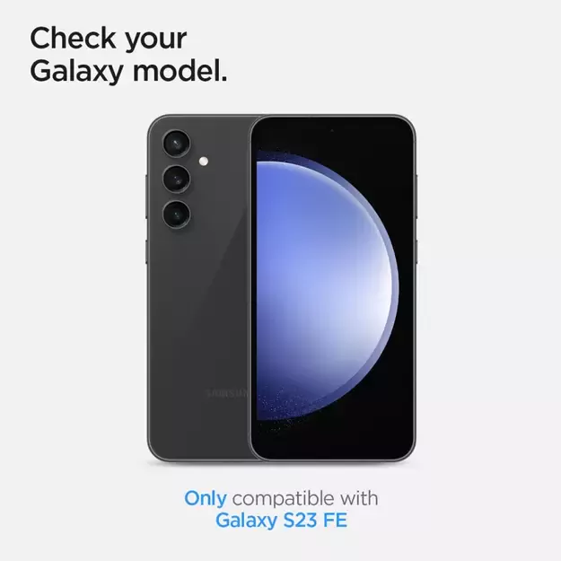 Spigen Glas.tR EZ Fit Optik Camera Protector for Samsung Galaxy S23 FE - Black 2 pcs. 4