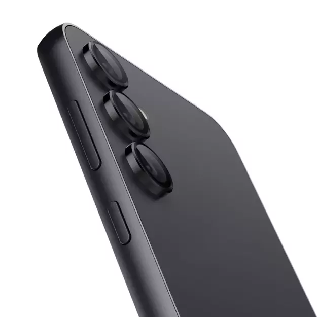 Spigen Glas.tR EZ Fit Optik Camera Protector for Samsung Galaxy S23 FE - Black 2 pcs. 1