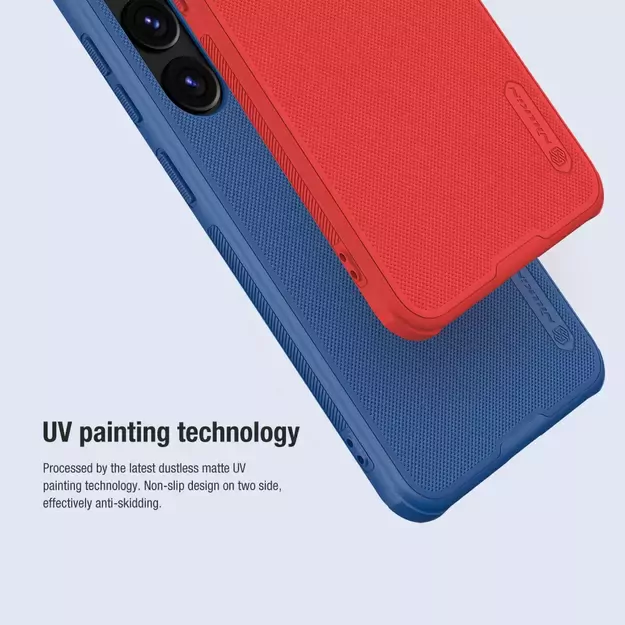 Nillkin Super Frosted Shield Pro armored case for Samsung Galaxy S24+ - blue 10