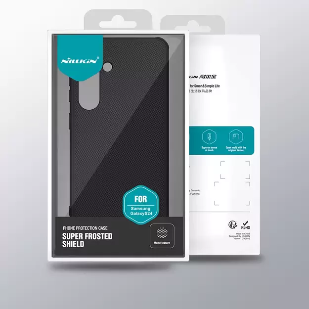 Nillkin Super Frosted Shield Pro armored case for Samsung Galaxy S24+ - blue 17