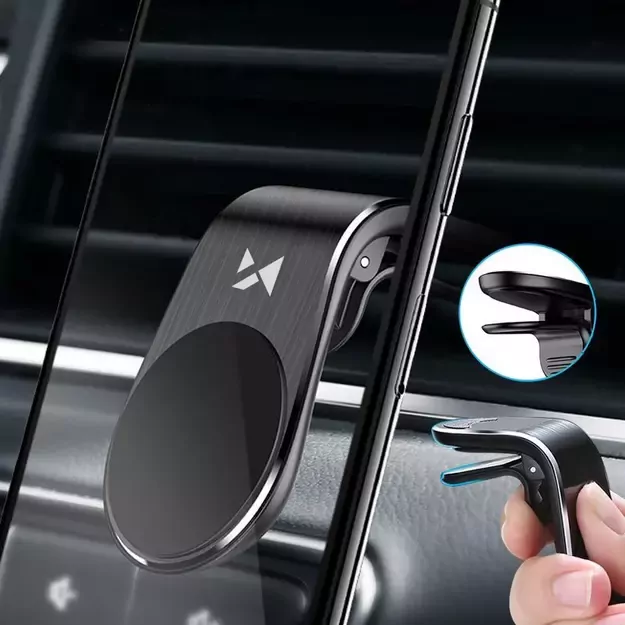 Wozinsky magnetic phone holder on the ventilation grille black (WCH-02) 3