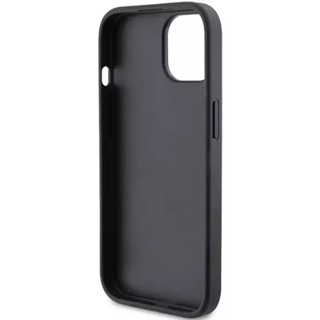 Karl Lagerfeld Quilted K Pattern case for iPhone 15 - black 6