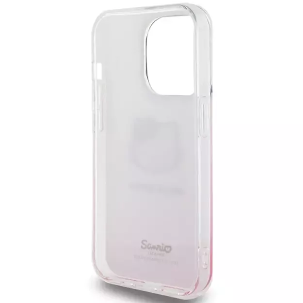 Hello Kitty IML Gradient Electrop Kitty Head case for iPhone 14 Pro Max - pink 13