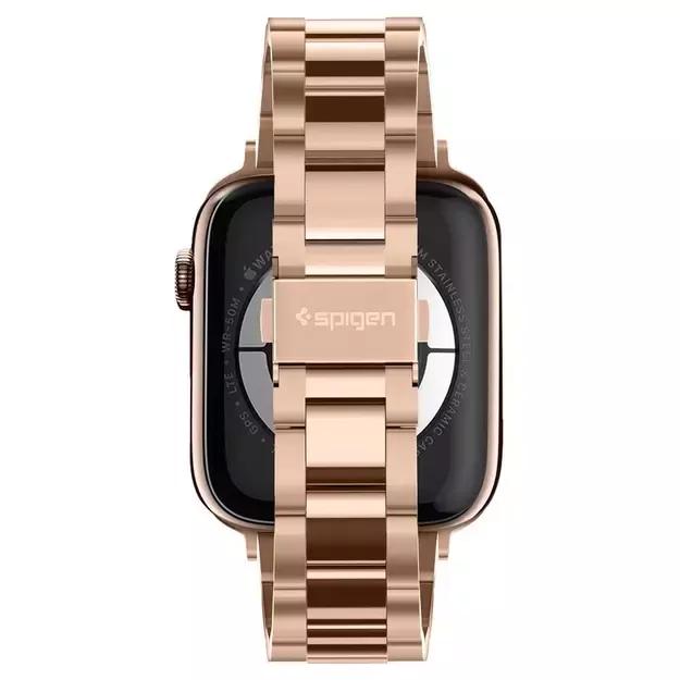 Spigen Modern Fit Band for Apple Watch 4/5/6/7/8/SE (38/40/41 mm) - Rose Gold 9