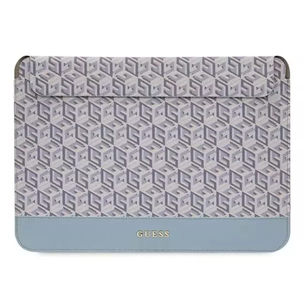 Guess GCube Stripes case for a 14  laptop - blue