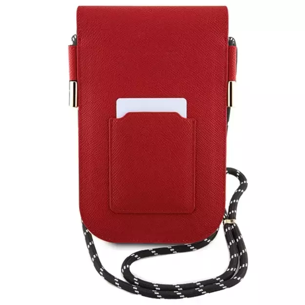 Hello Kitty Leather Hiding Kitty Cord bag - red 3