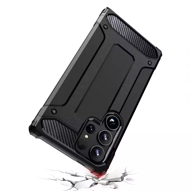 Hybrid Armor case for Samsung Galaxy S24 Ultra armored - black 7