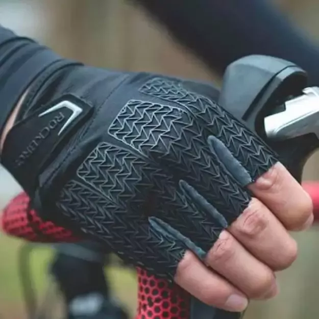 Rockbros S169BGR XXL cycling gloves with gel inserts - gray 5