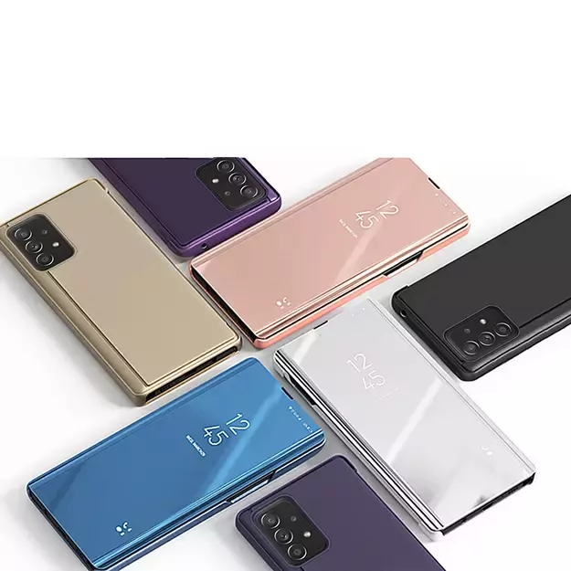Clear View Case Flip Cover for Samsung Galaxy A53 5G black 3