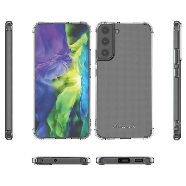 Wozinsky Anti Shock Armored Case for Samsung Galaxy S22 + (S22 Plus) transparent 17