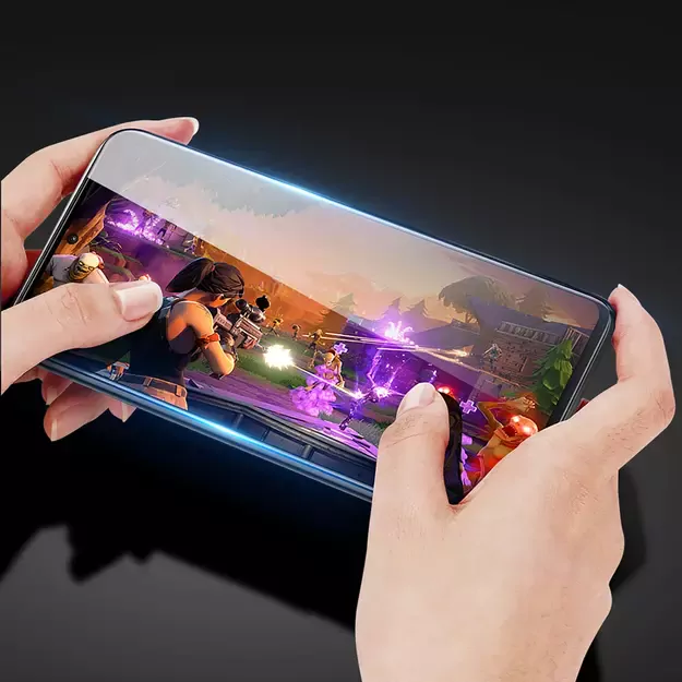 Dux Ducis Curved Glass Tempered glass for Honor 60 Pro with a black frame 1