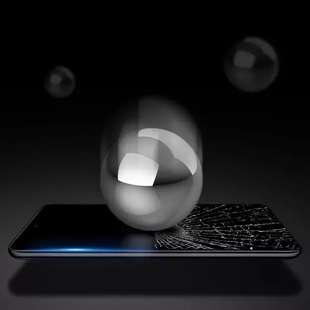 Dux Ducis Curved Glass Tempered glass for Honor 60 Pro with a black frame 3