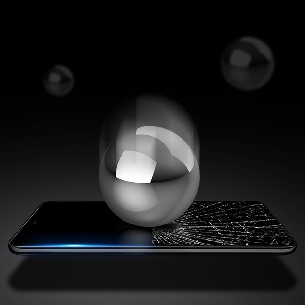 Dux Ducis Curved Glass Tempered glass for Honor 60 Pro with a black frame 9