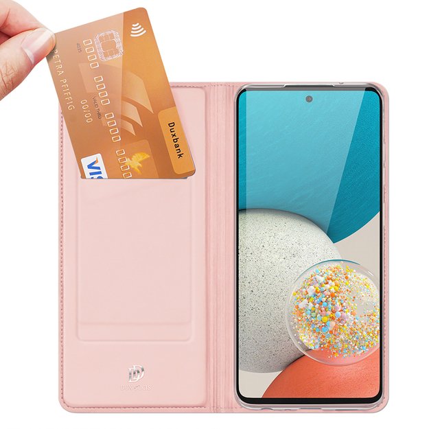 Dux Ducis Skin Pro Holster Cover for Samsung Galaxy A73 pink 1