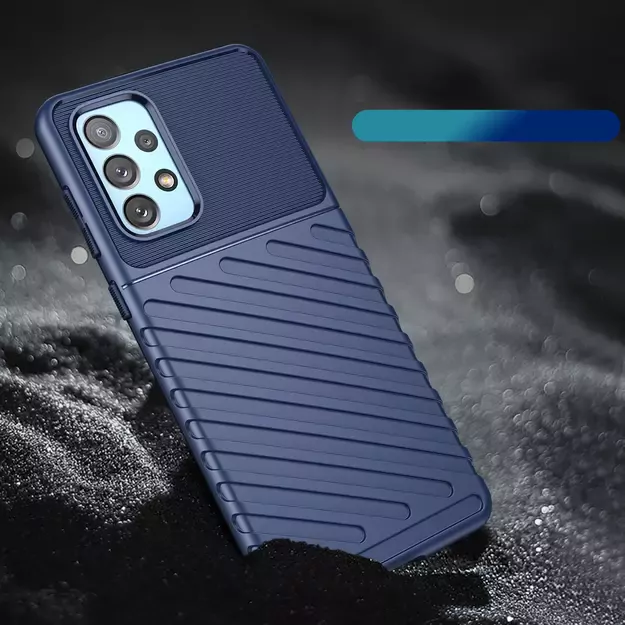 Thunder Case flexible armored cover for Samsung Galaxy A73 blue 11