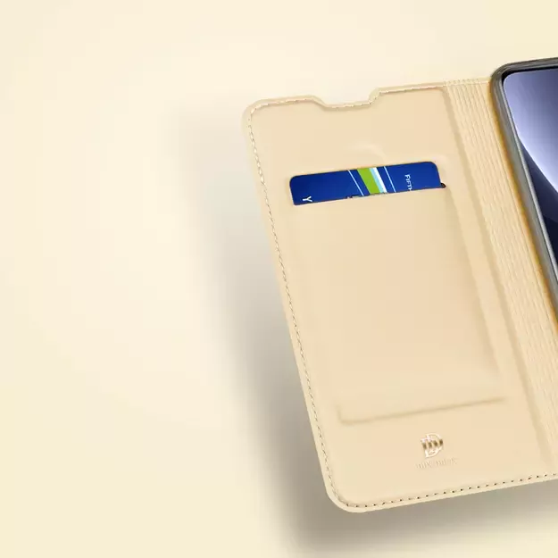Dux Ducis Skin Pro Holster Cover Flip Cover for Xiaomi 12 Pro gold 15