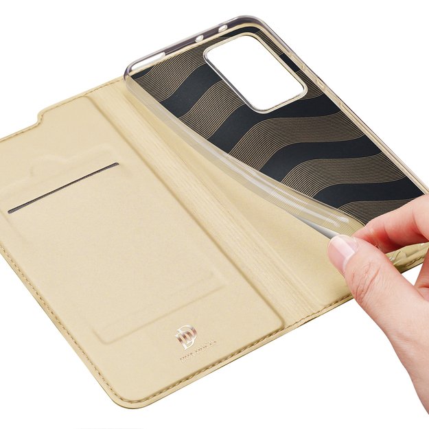 Dux Ducis Skin Pro Holster Cover Flip Cover for Xiaomi 12 Pro gold 27