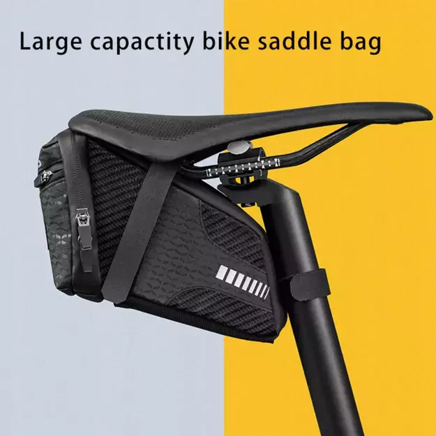 Rockbros C29-BK waterproof bicycle bag under the saddle - black 10