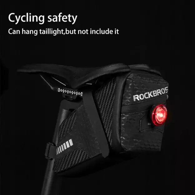 Rockbros C29-BK waterproof bicycle bag under the saddle - black 13