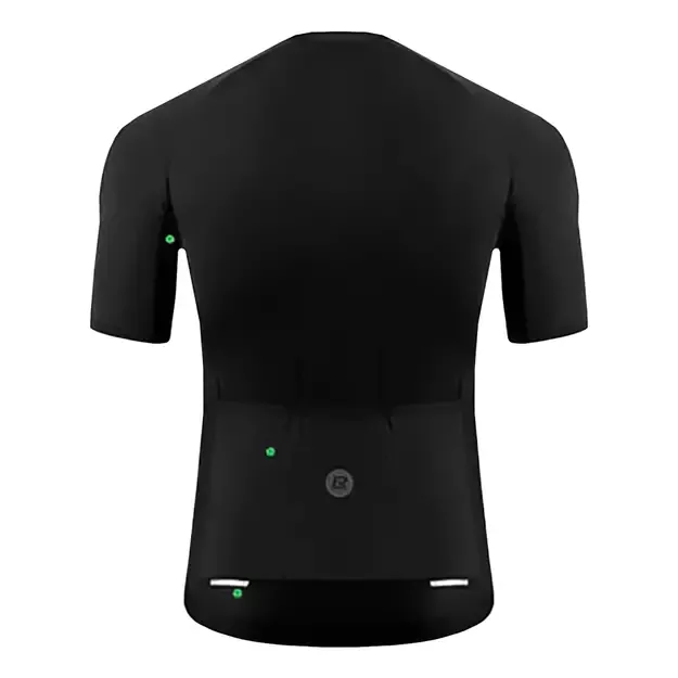 Rockbros 15120002005 short sleeve XXL cycling jersey - black 1