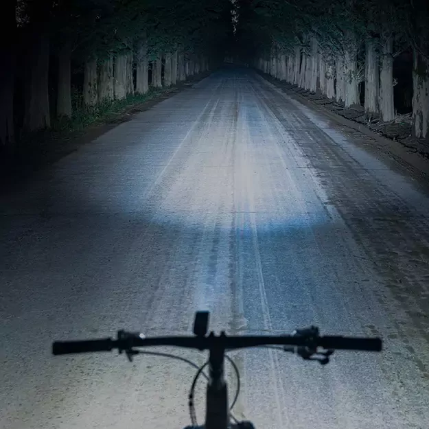 Rockbros 24510003001 front bicycle light 260 lm + USB-C - USB-A cable - black 14
