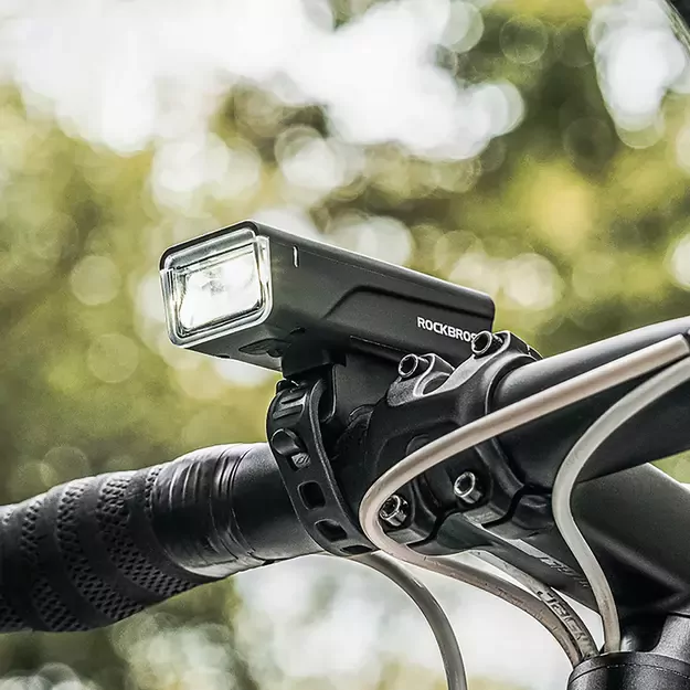 Rockbros 24510003001 front bicycle light 260 lm + USB-C - USB-A cable - black 18