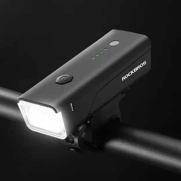 Rockbros 24510003001 front bicycle light 260 lm + USB-C - USB-A cable - black 22
