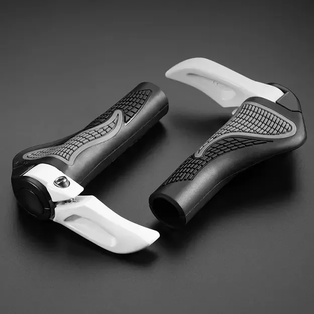 Rockbros BT1007W Bicycle Holder Set with Horns - White 5