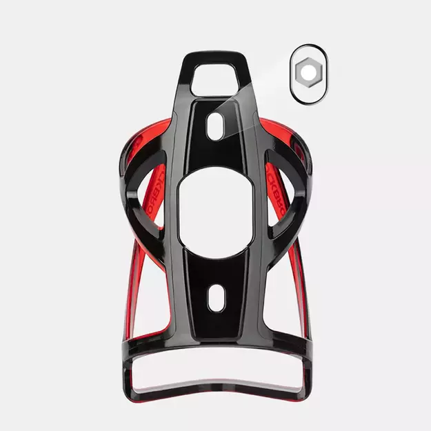 Rockbros FK338 Bike Bottle Holder - Black and Red 3