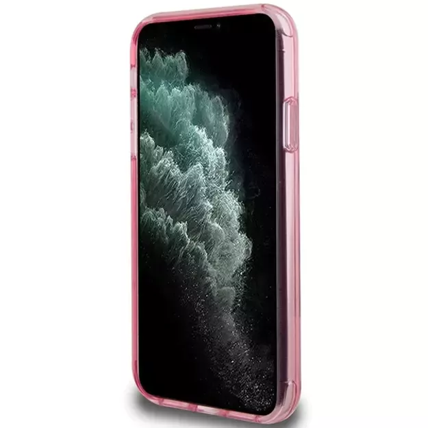 Karl Lagerfeld Ring Stand Karl&Choupette MagSafe case for iPhone 11 / Xr - pink 11