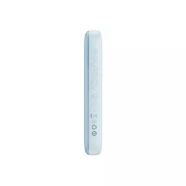 Baseus Comet Series powerbank with display 10000mAh 22.5W - blue + USB-A - USB-C cable 0.3m - white 3