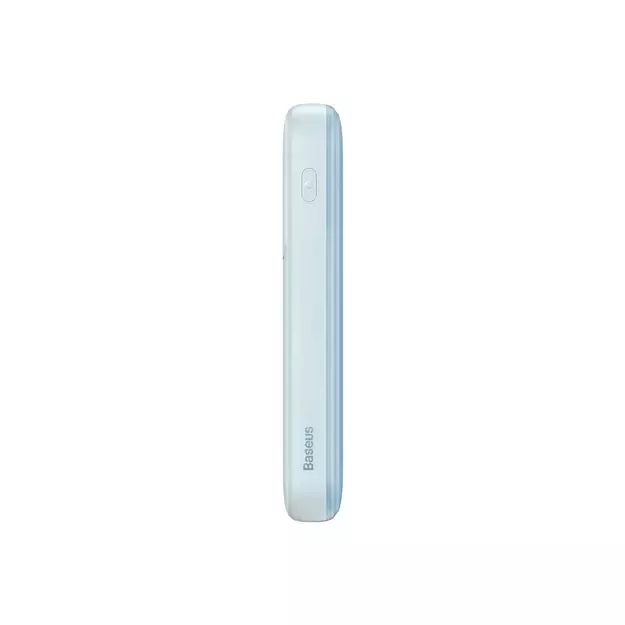 Baseus Comet Series powerbank with display 10000mAh 22.5W - blue + USB-A - USB-C cable 0.3m - white 4
