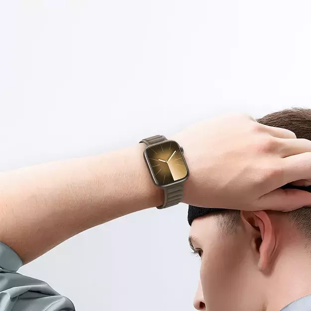 Dux Ducis Strap BL Magnetic Strap for Apple Watch 38 / 40 / 41 mm - Dark Gray 9