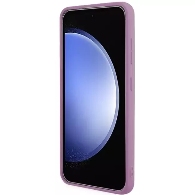 Guess Glitter Script case for Samsung Galaxy S24 - purple 3