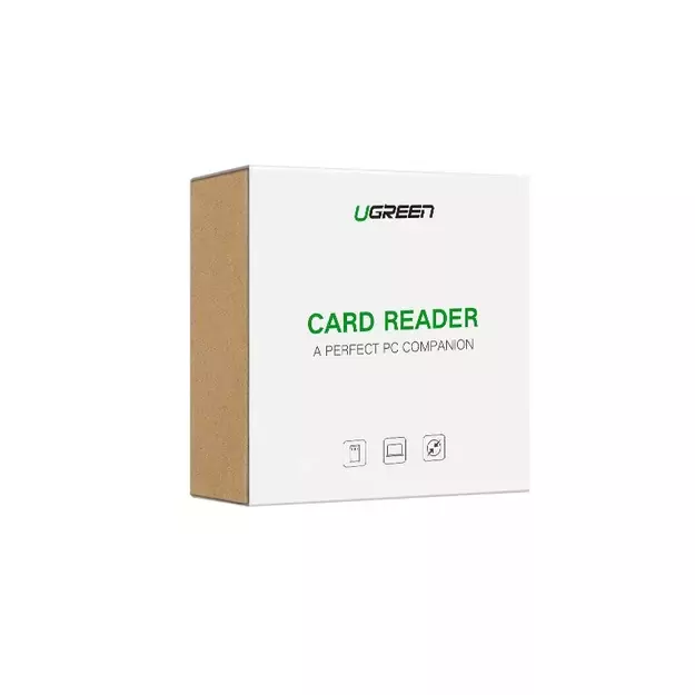 Ugreen CR125 30231 SD / micro SD / CF / MS memory card reader with 1m USB 3.0 cable - black 4