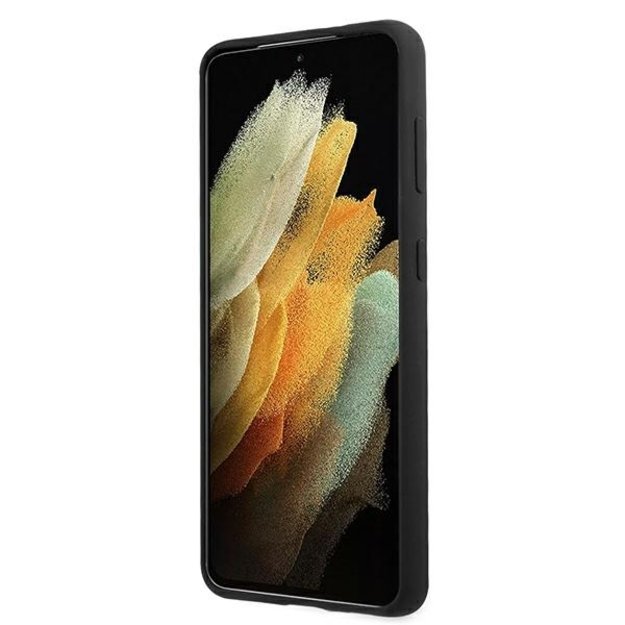 Mercedes MEHCS21MSILBK S21+ G996 czarny/black hardcase Silicone Line 4