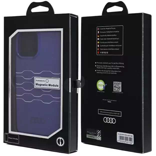 Audi IML MagSafe case for iPhone 13 Pro Max - blue 3