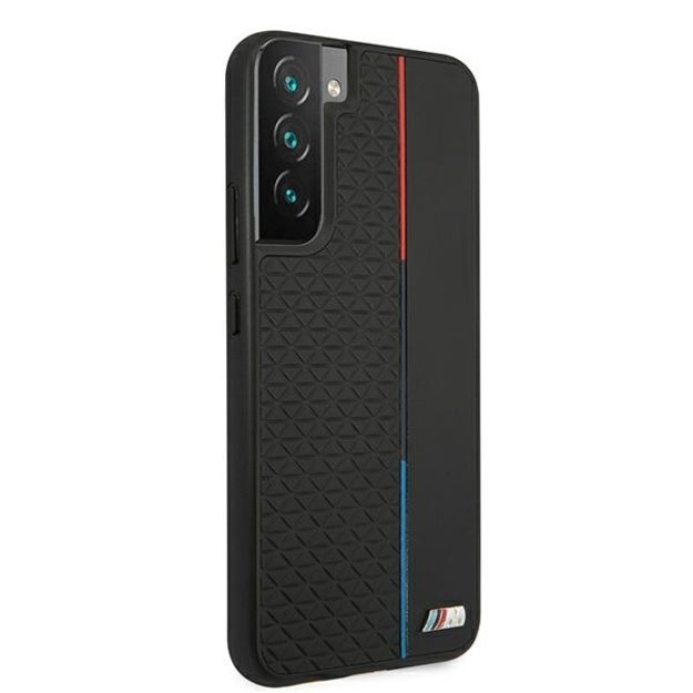 Etui BMW BMHCS22MTRTBK S22+ S906 czarny/black hardcase M Collection Triangles 10