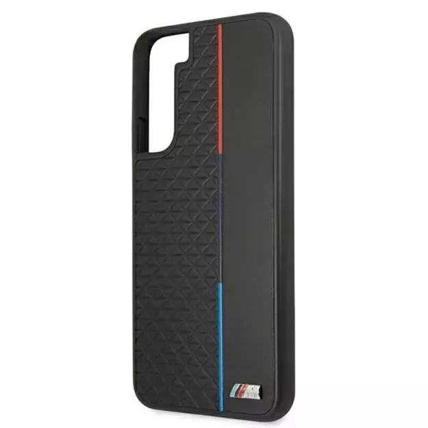 Etui BMW BMHCS22MTRTBK S22+ S906 czarny/black hardcase M Collection Triangles 5