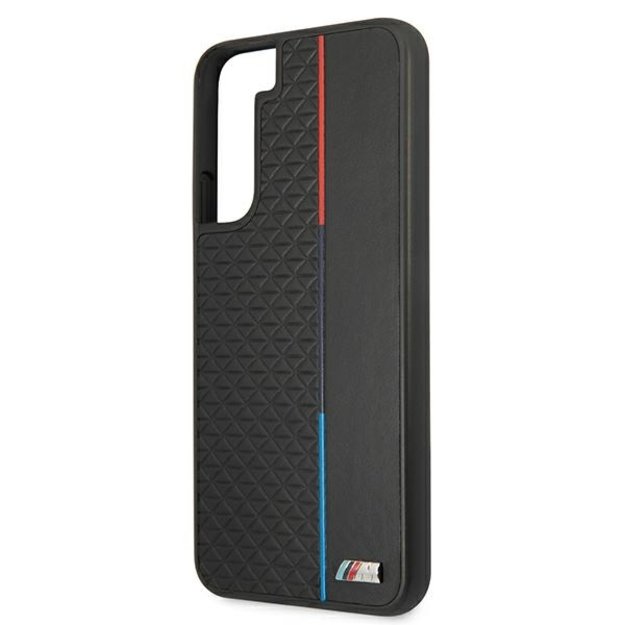 Etui BMW BMHCS22MTRTBK S22+ S906 czarny/black hardcase M Collection Triangles 12