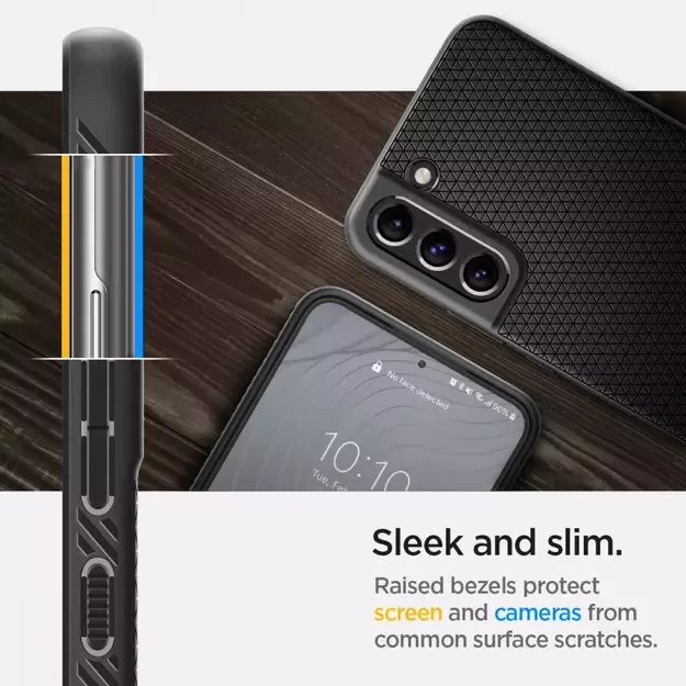 Spigen Liquid Air Case for Samsung Galaxy S22 - Matte Black 20