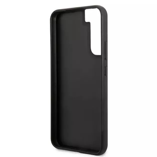Etui hardcase BMW BMHCS22MPUCARTCBK S22+ S906  black/czarny M Collection Triangles 6