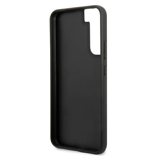 Etui hardcase BMW BMHCS22MPUCARTCBK S22+ S906  black/czarny M Collection Triangles 13