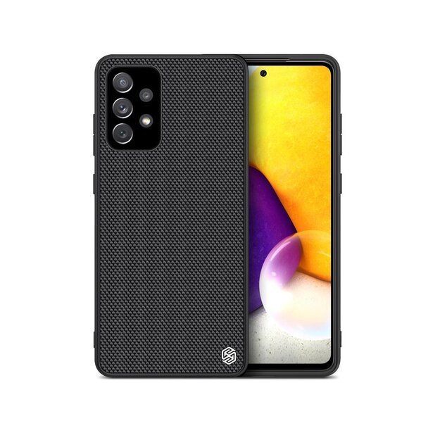 Nillkin Textured Case durable reinforced case with gel frame and nylon back for Samsung Galaxy A72 4G black 11
