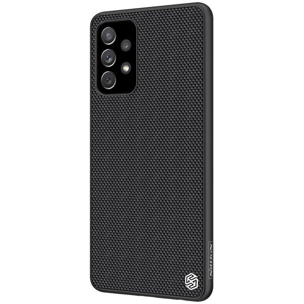 Nillkin Textured Case durable reinforced case with gel frame and nylon back for Samsung Galaxy A72 4G black 2