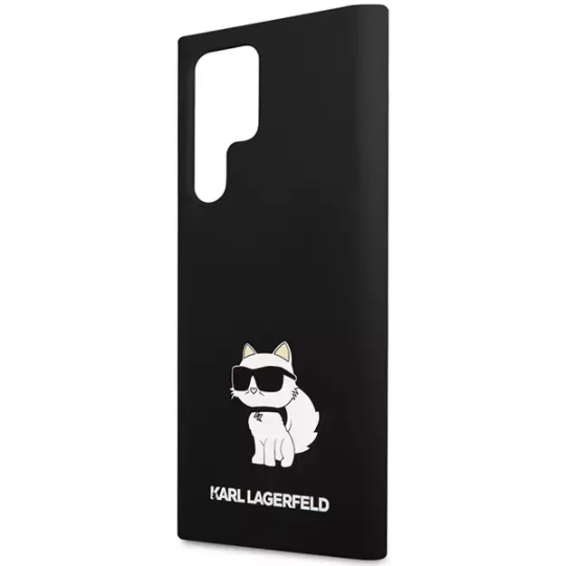 Karl Lagerfeld Silicone Choupette case for Samsung Galaxy S24 Ultra - black 5