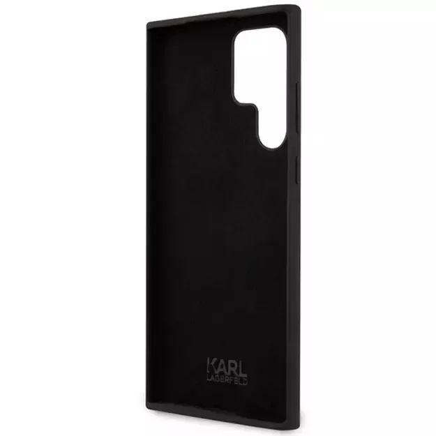 Karl Lagerfeld Silicone Choupette case for Samsung Galaxy S24 Ultra - black 6