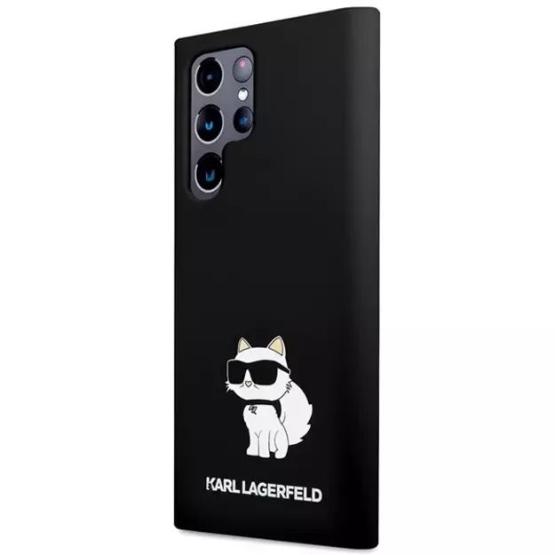 Karl Lagerfeld Silicone Choupette case for Samsung Galaxy S24 Ultra - black 1