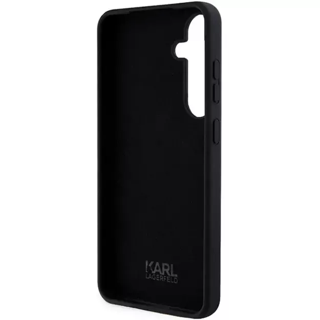Karl Lagerfeld Silicone Ikonik case for Samsung Galaxy S24 - black 6