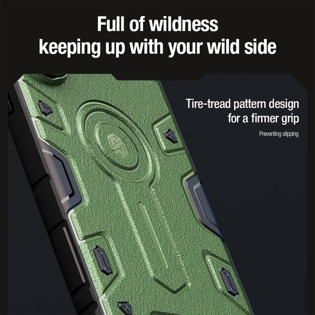 Nillkin CamShield Armor Prop Case for Samsung Galaxy S24 Ultra - black 35